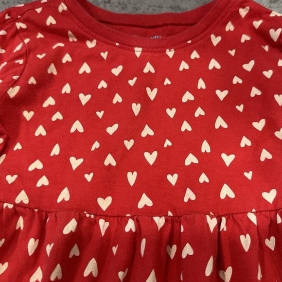 Gap Heart Dress Valentines Day Girls Size 3T - Picture 2 of 6